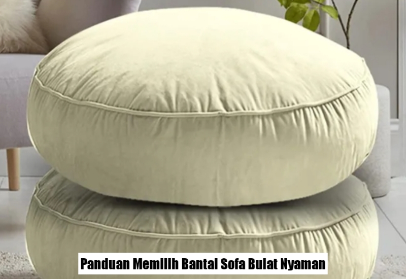 Bantal Sofa Bulat