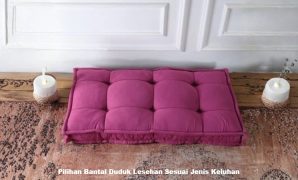 Pilihan Bantal Duduk Lesehan Sesuai Jenis Keluhan