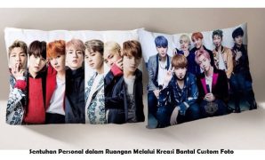 Sentuhan Personal dalam Ruangan Melalui Kreasi Bantal Custom Foto